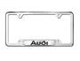 View License plate frame with Audi logo - polished Full-Sized Product Image 1 of 2